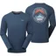 Rab Mens Basecamp 3 Peaks Long Sleeved Tee - Tempest Blue