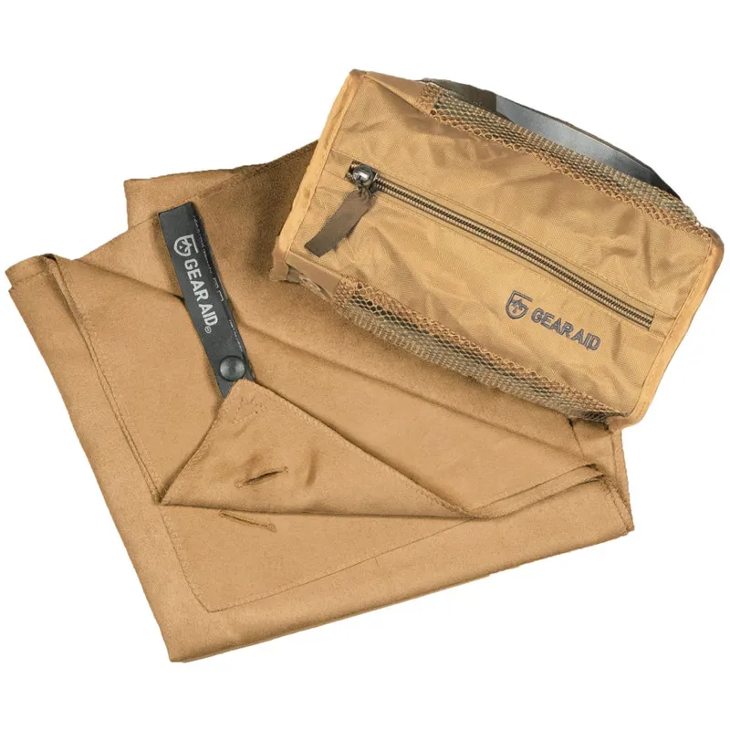 Gear Aid Quick Dry Microfibre Towel - Medium - Cayote