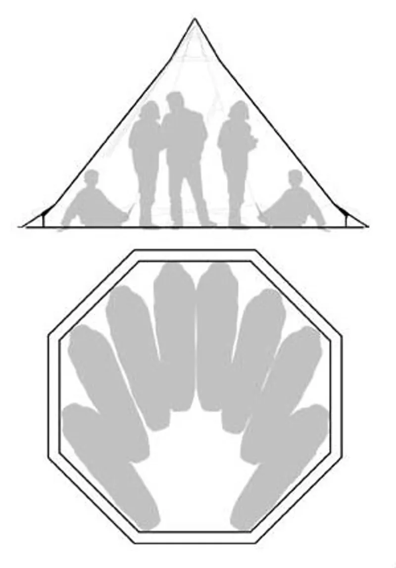 Tentipi Inner Tent Comfort 7 - DEMO MODEL-1