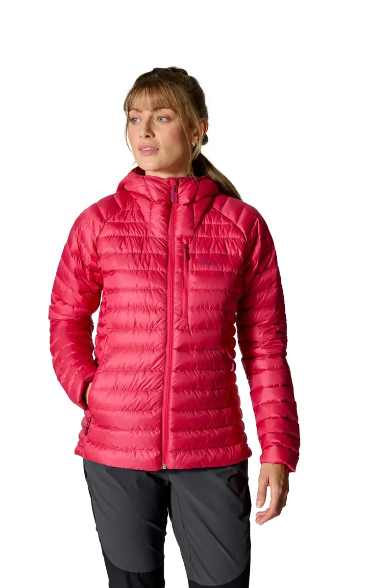 Rab Womens Microlight Alpine Jacket - Tempest Blue-3