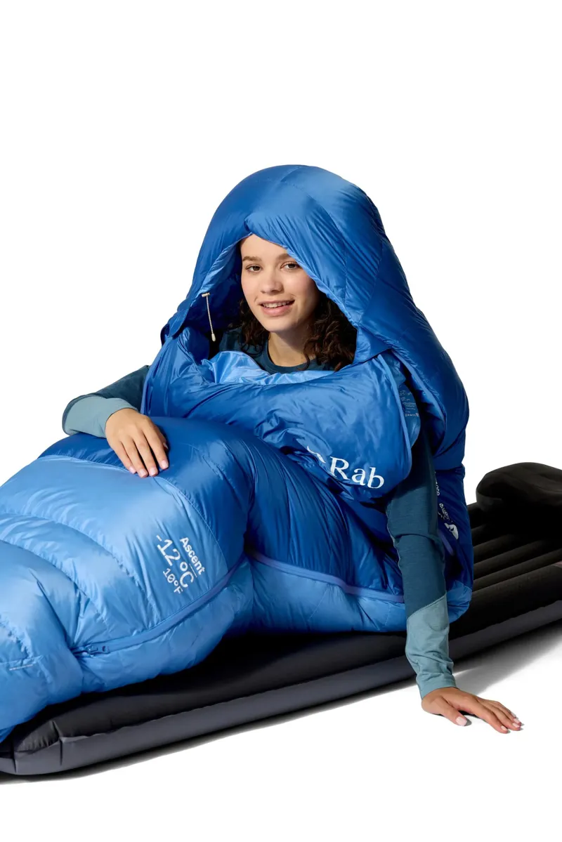 Rab Womens Ascent -12C Sleeping Bag - Long-5