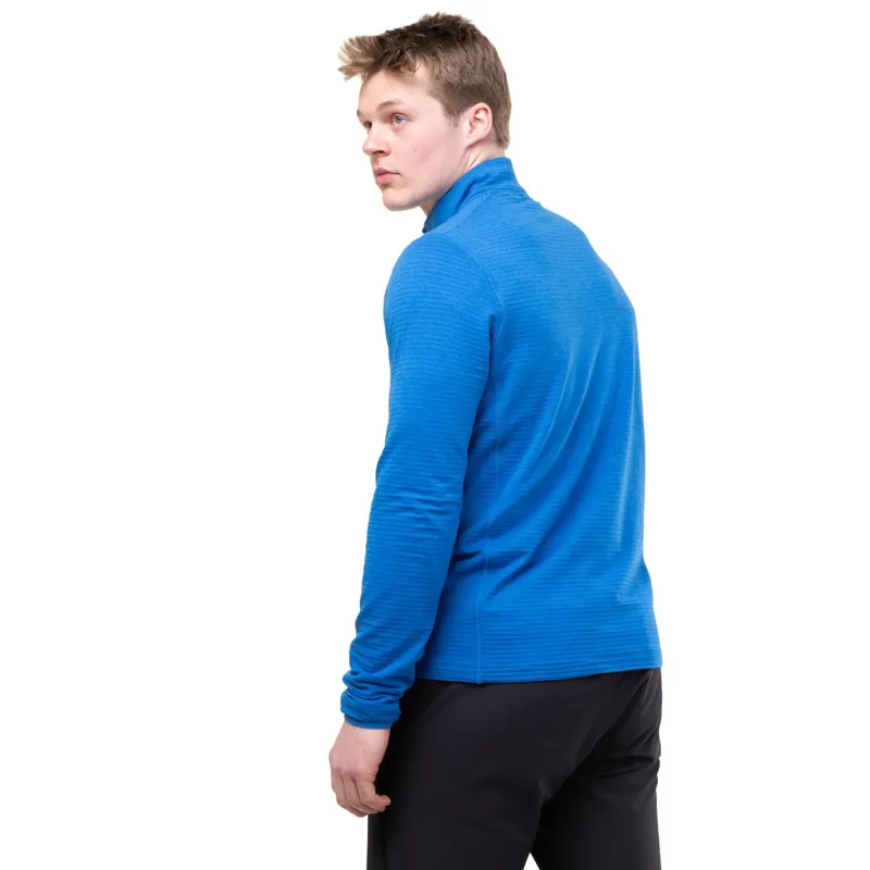 Mountain Equipment Mens Lumiko Zip T Fleece - Walnut-Cosmos-5