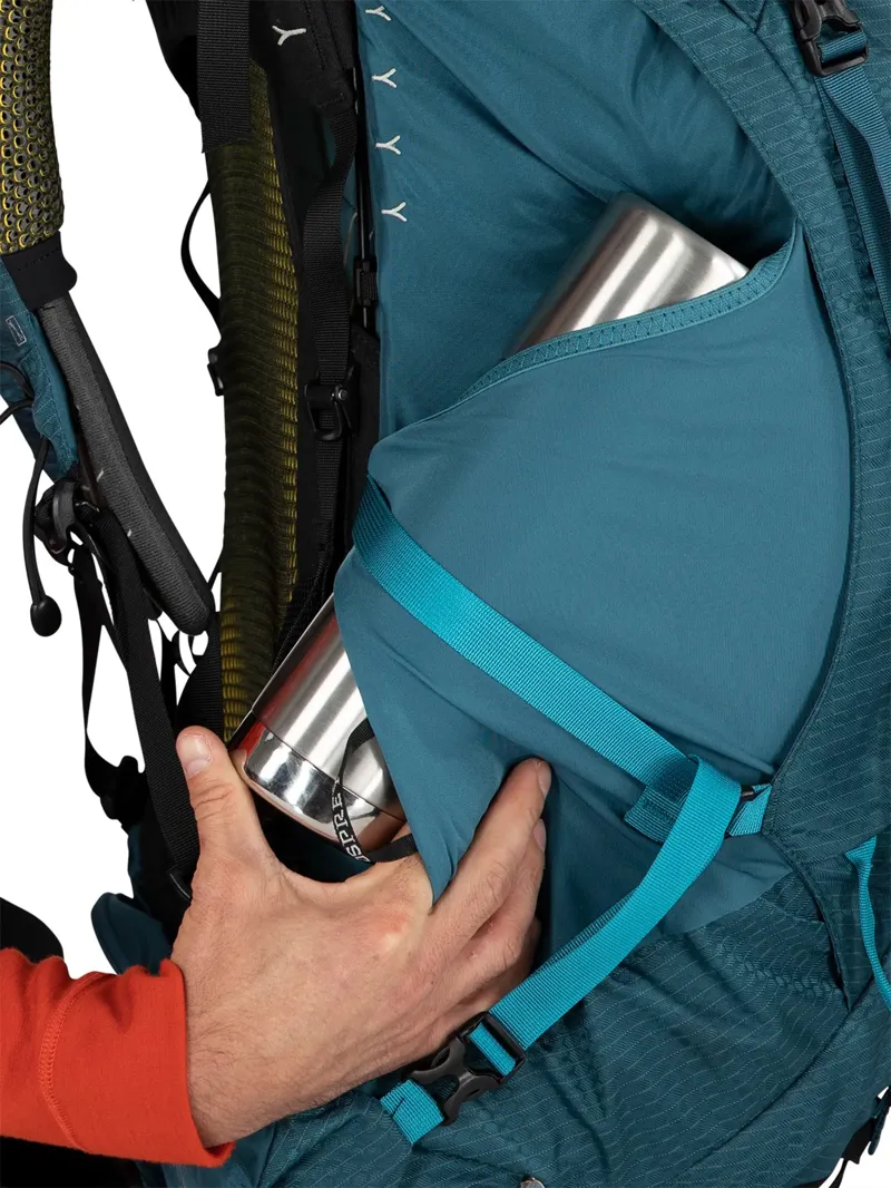 Osprey Mens Atmos AG 65 Rucksack - Mythical Green-11