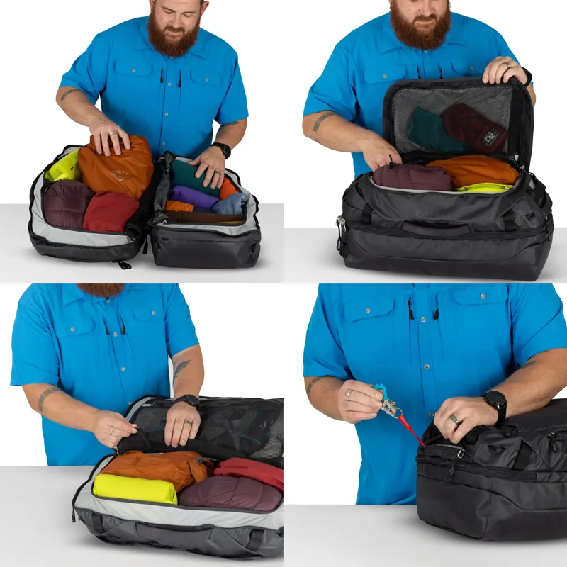 Osprey Transporter Squffel 44 Duffel - Blue Flame-7