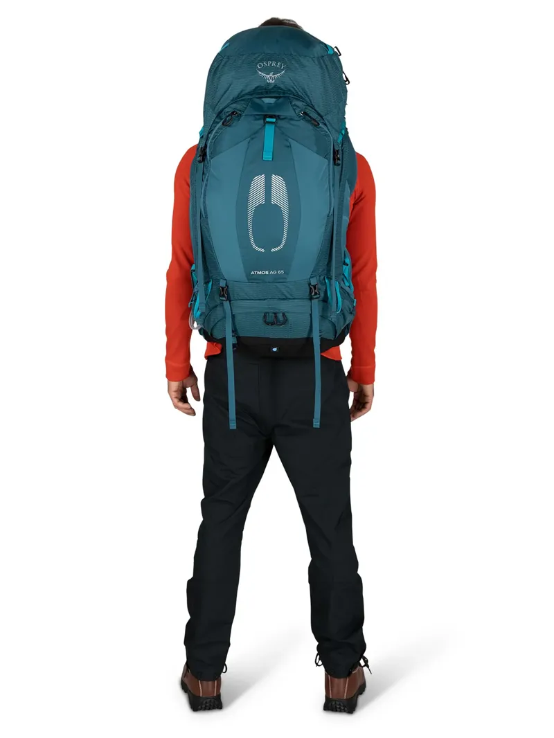 Osprey Mens Atmos AG 65 Rucksack - Mythical Green-3