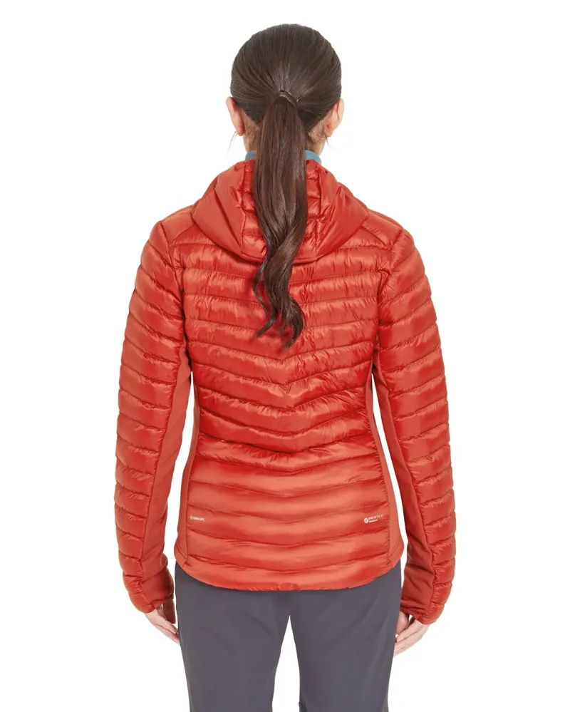 Rab Womens Cirrus Flex Hoody - Dark Fig Green-3
