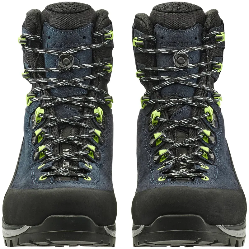 Lowa Mens Cevedale Pro GTX Mid Boots - Navy-Lime-3