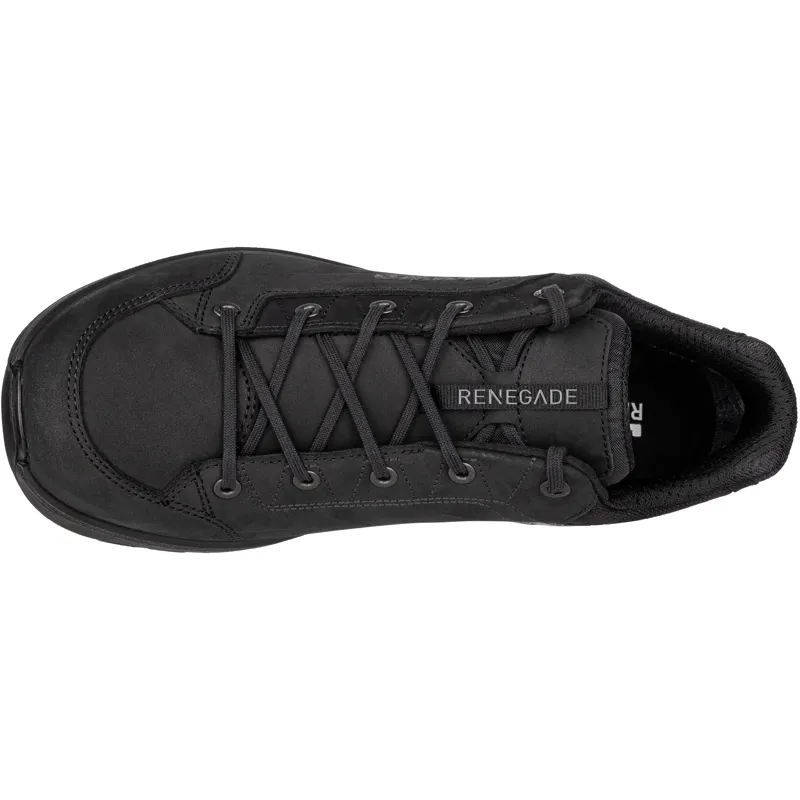 Lowa Mens Renegade Evo GTX Lo Shoes - Black-Black-4