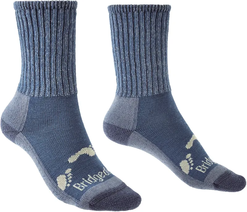 Bridgedale Junior Hike All Season Socks Storm Blue