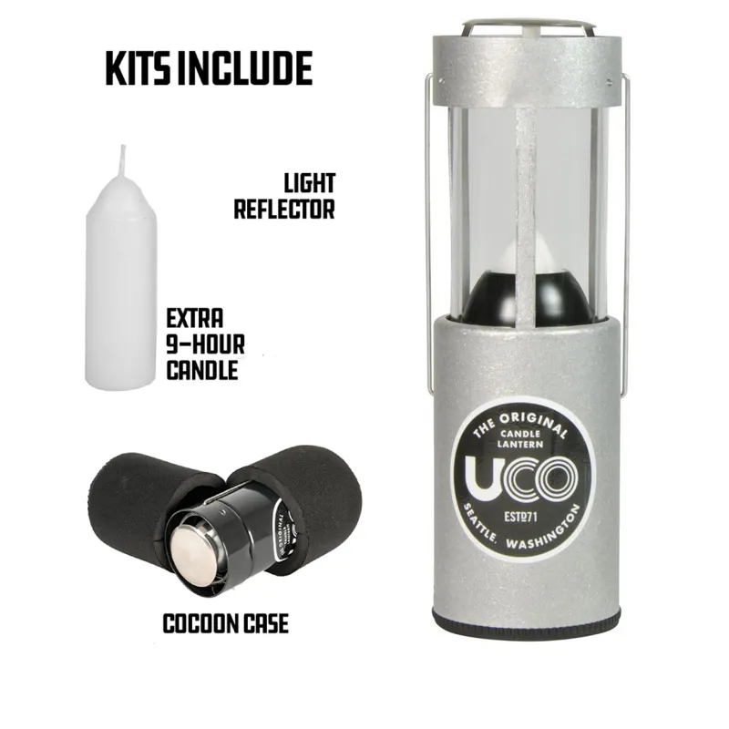 UCO Original Candle Lantern Kit - Aluminium-2