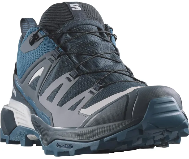 Salomon Mens X Ultra 360 GTX Shoes - Carbon-India Ink-Deep Dive-1
