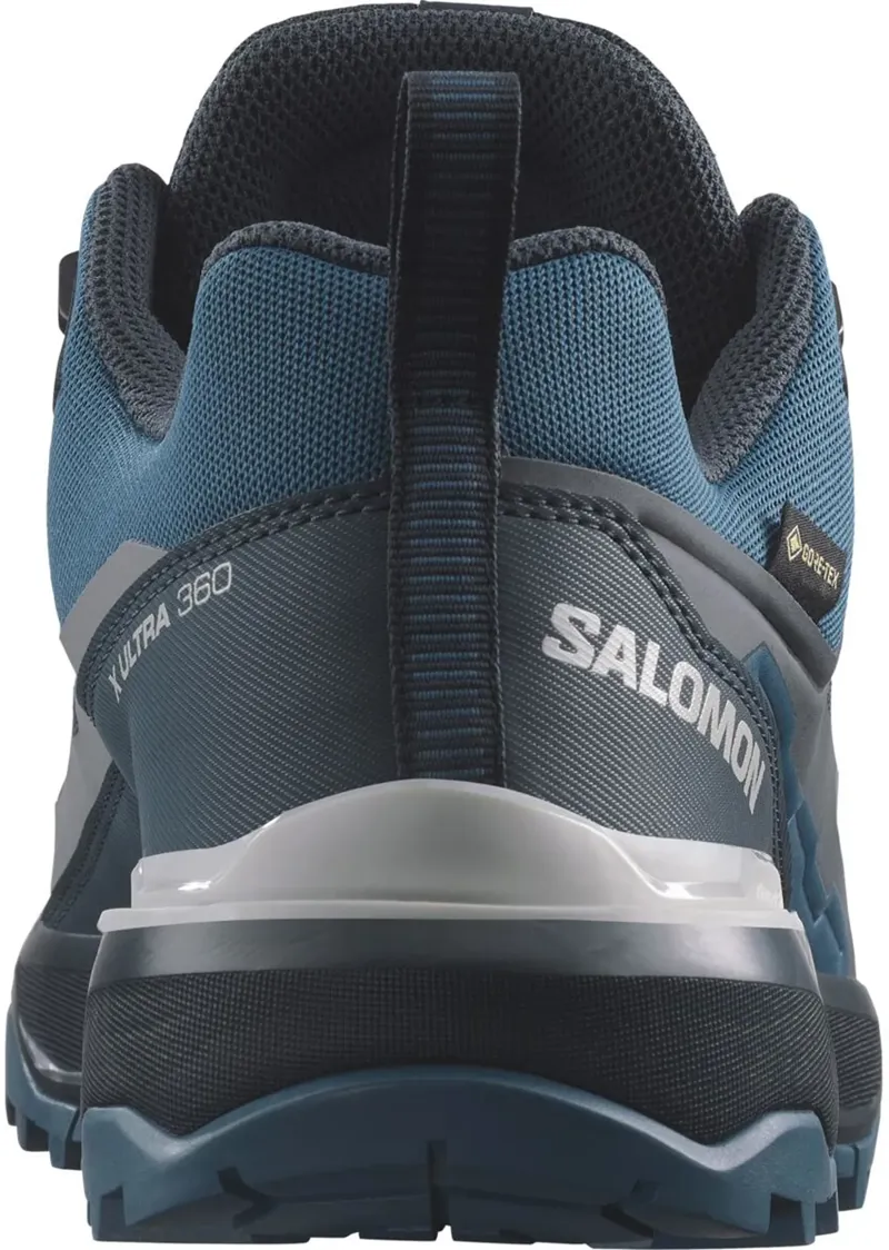 Salomon Mens X Ultra 360 GTX Shoes - Carbon-India Ink-Deep Dive-3