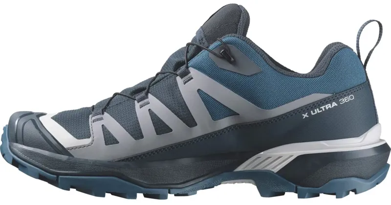 Salomon Mens X Ultra 360 GTX Shoes - Carbon-India Ink-Deep Dive-2