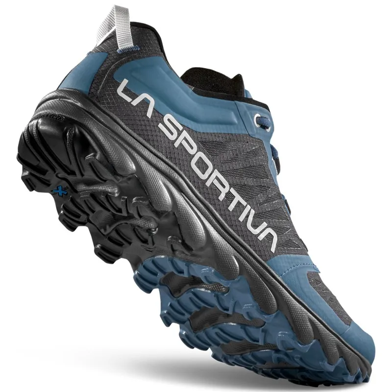 La Sportiva Mens Helios III Trail Running Shoe - Hurricane-Chalk-4