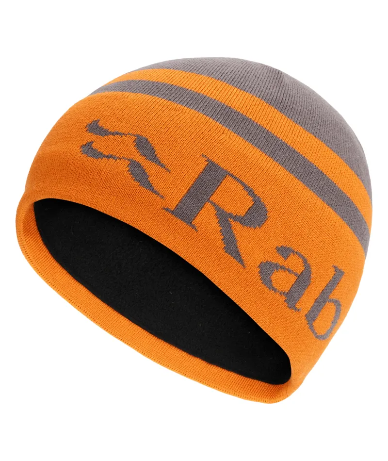 Rab Logo Band Beanie - Graphene-Marmalade