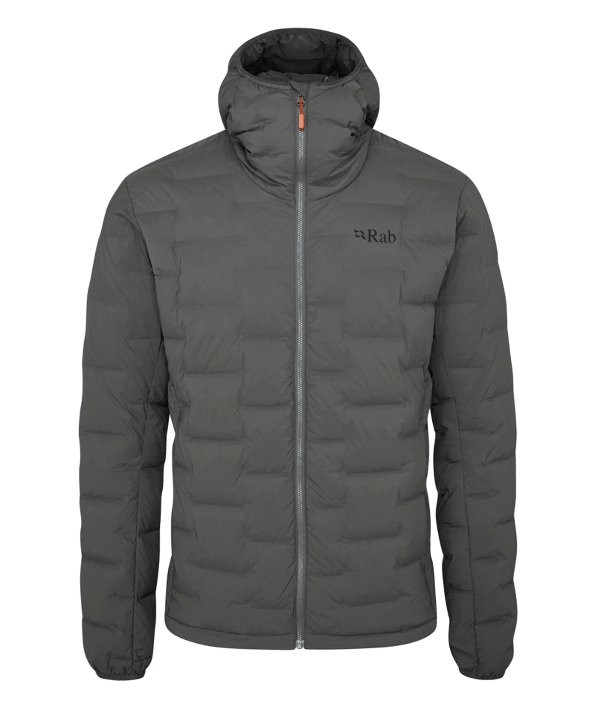 Rab Mens Cubit Stretch Down Hoody - Graphene 