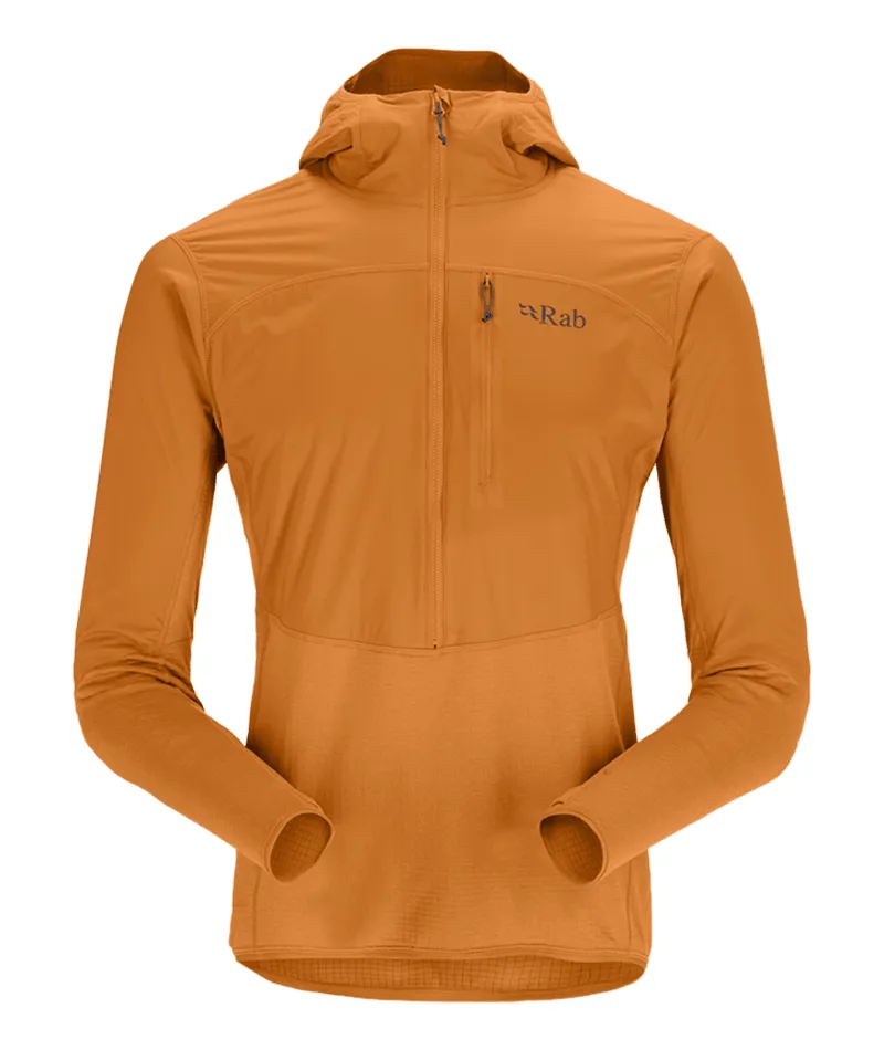 Rab Mens Ascendor Summit Hoody - Marmalade