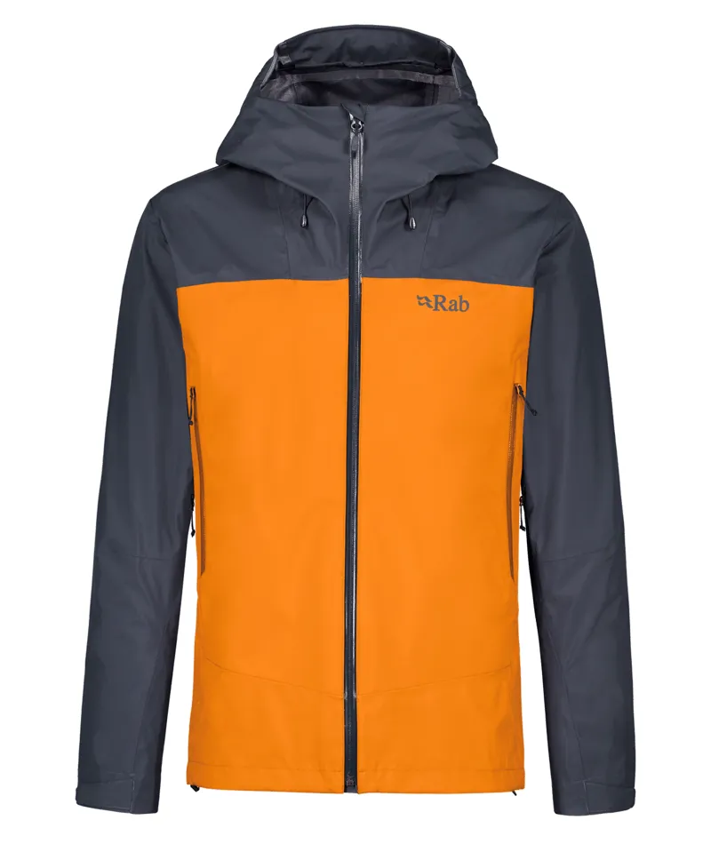 Rab Mens Arc Eco Jacket - Beluga-Marmalade