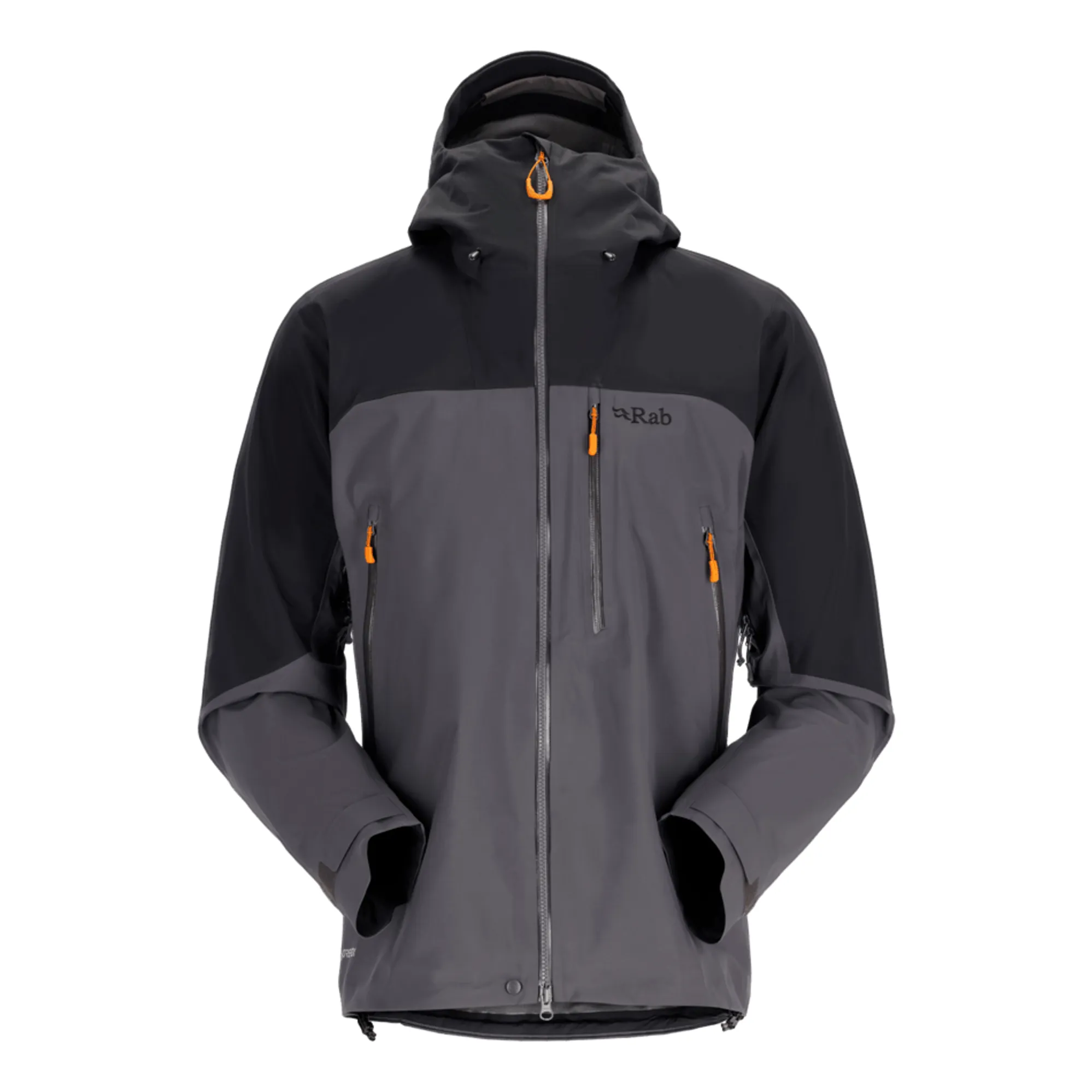 Rab Mens Zanskar GTX Jacket Black-Graphene - Main Image