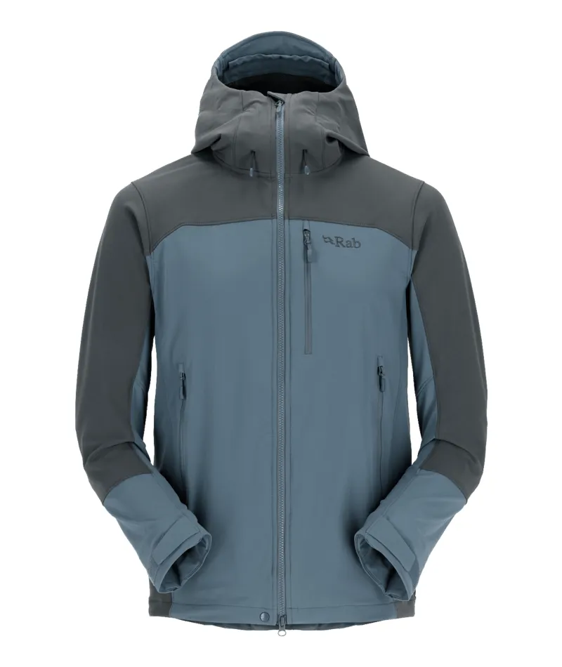 Rab Mens Scimitar Softshell Jacket - Orion Blue