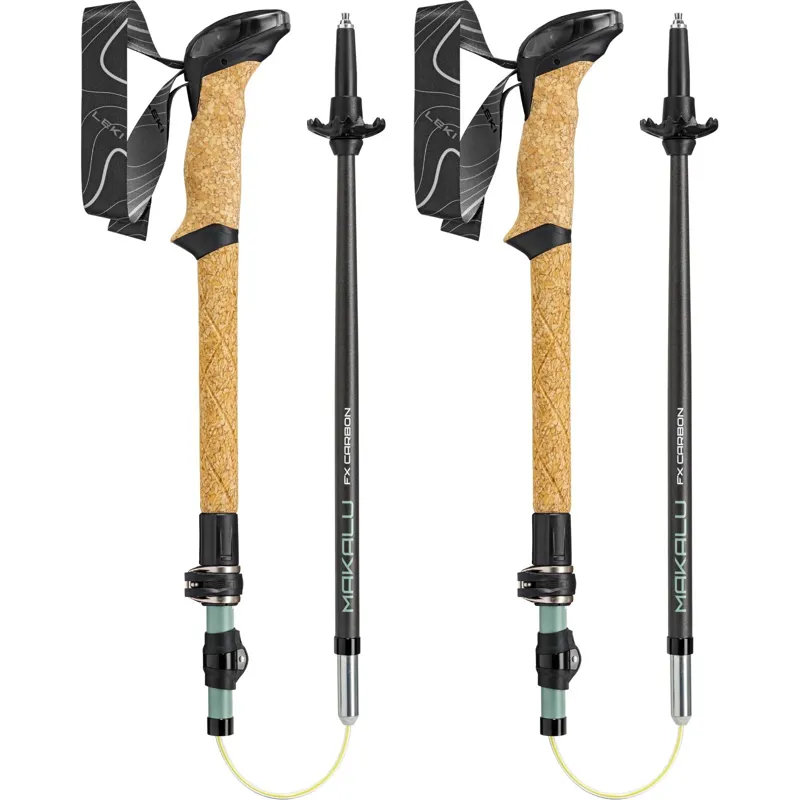 Leki Makalu FX Carbon Compact Poles - Pair-1
