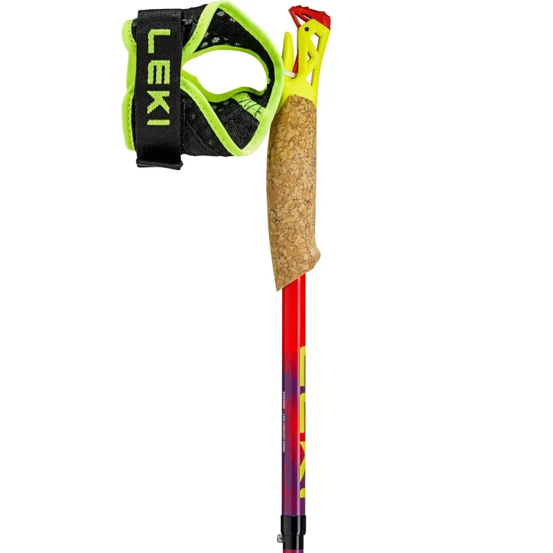 Leki Ultratrail FX.One Poles - Pair - Red Violet-Neon Yellow-3