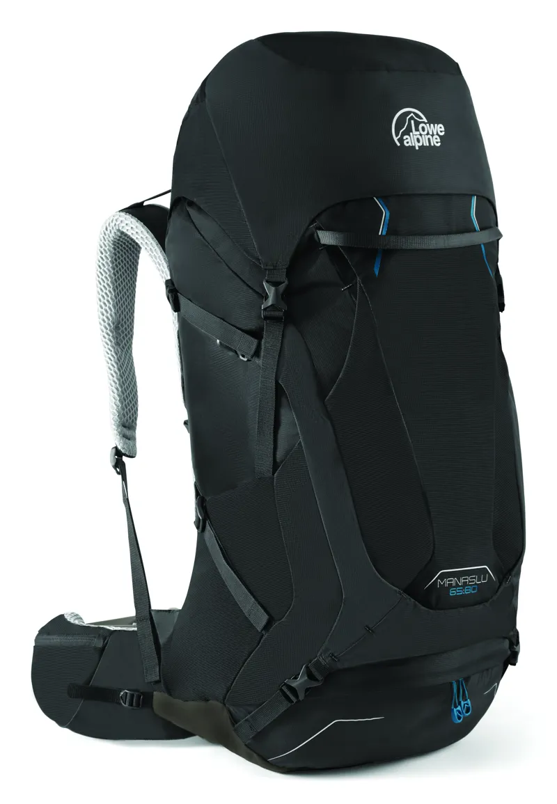 Lowe Alpine Manaslu 65:80 Backpack - Black