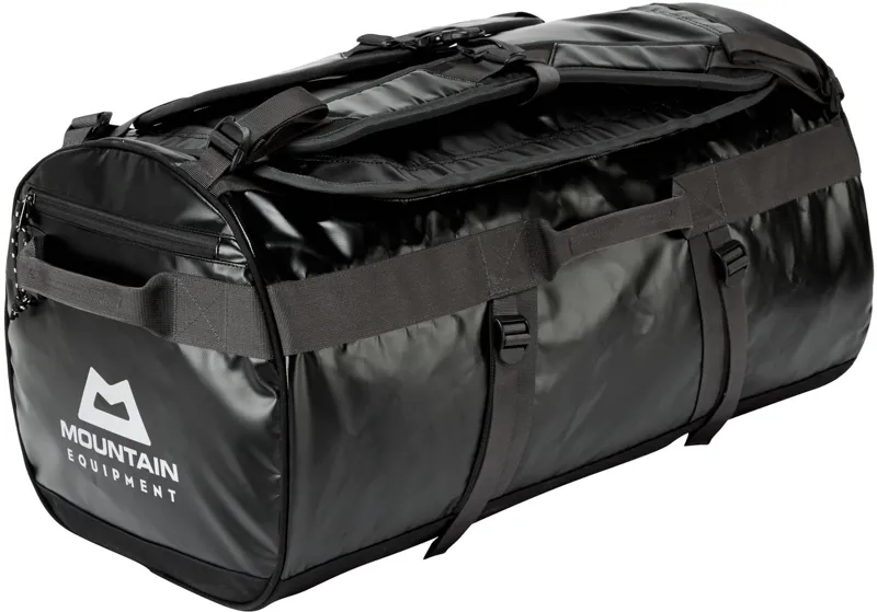 Mountain Equipment Wet and Dry 100L Kit Bag - Black-Shadow-Silver