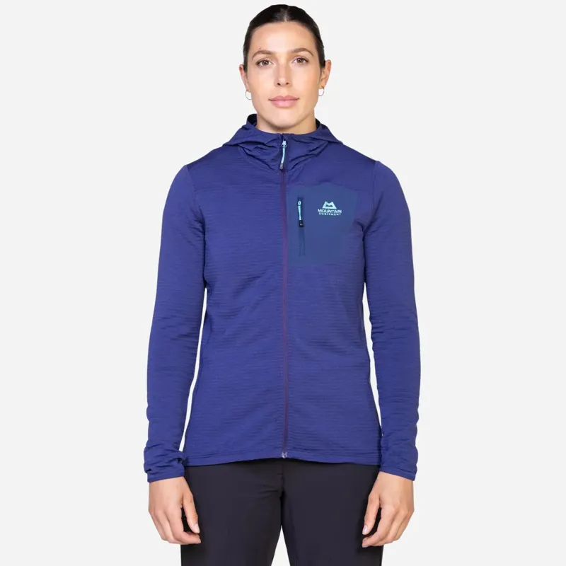 Mountain Equipment Womens Lumiko Hooded Jacket - Rhubarb-Capsicum-3