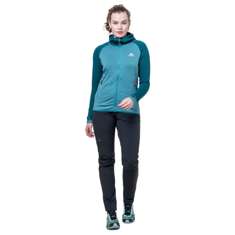 Mountain Equipment Womens Eclipse Hooded Jacket - Topaz-Medieval-3