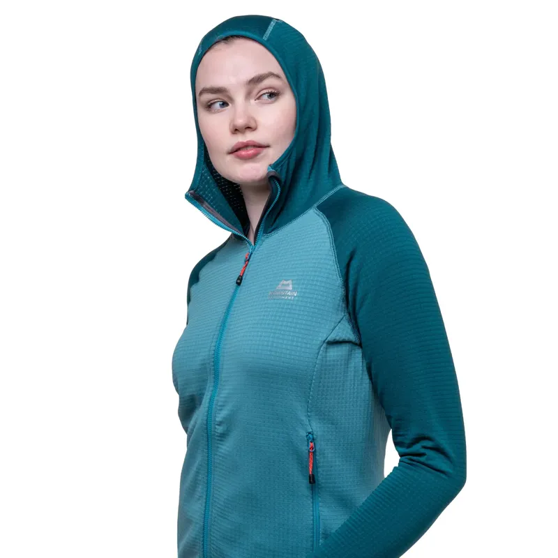 Mountain Equipment Womens Eclipse Hooded Jacket - Topaz-Medieval-7