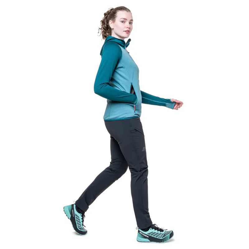 Mountain Equipment Womens Eclipse Hooded Jacket - Topaz-Medieval-2