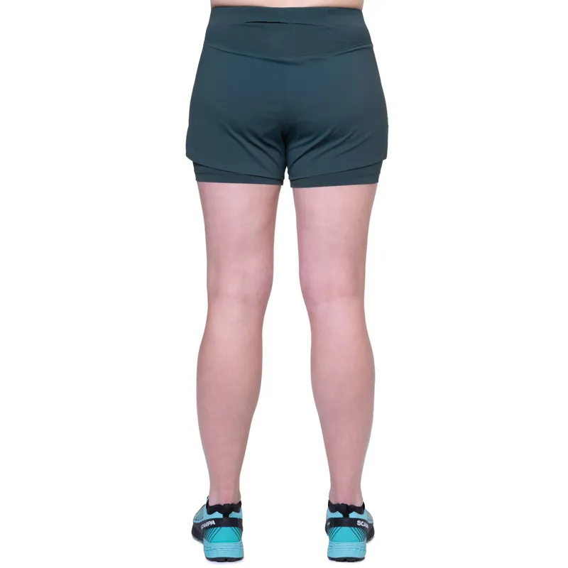 Mountain Equipment Womens Dynamo Twin Shorts - Bluefin-2