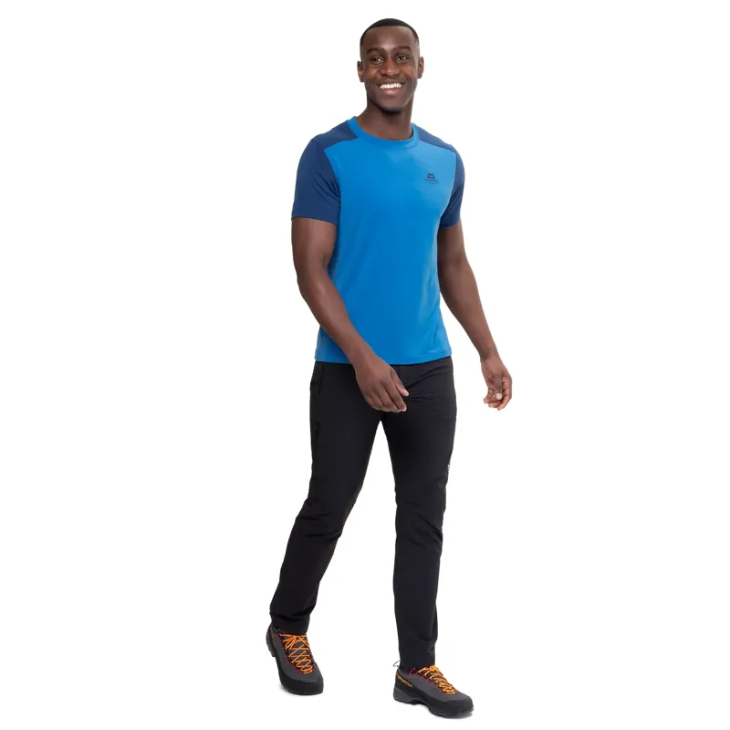 Mountain Equipment Mens Headpoint Block Tee - Sage-Flint-3