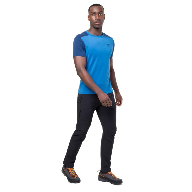 Mountain Equipment Mens Headpoint Block Tee - Vine-Cactus-4