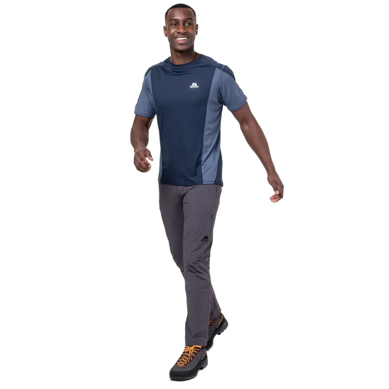 Mountain Equipment Mens Ignis Tee - Majolica-Alto Blue-1