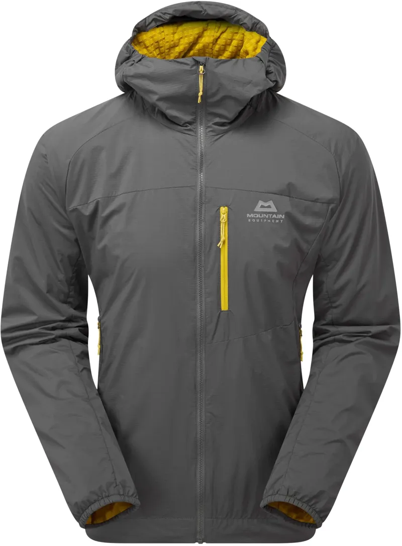 Mountain Equipment Mens Aerotherm Jacket - Anvil Grey