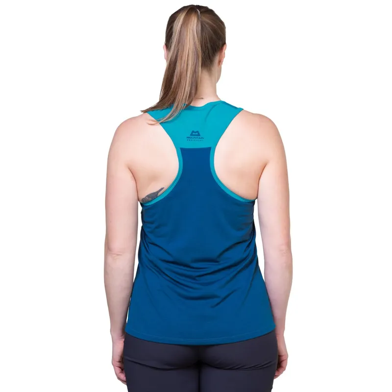 Mountain Equipment Womens Nava Tank - Vivid-Clematis-2