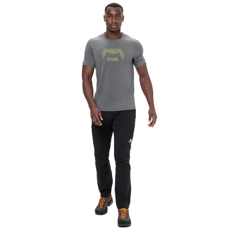Mountain Equipment Mens Headpoint Graphic Tee - Vine Green-3