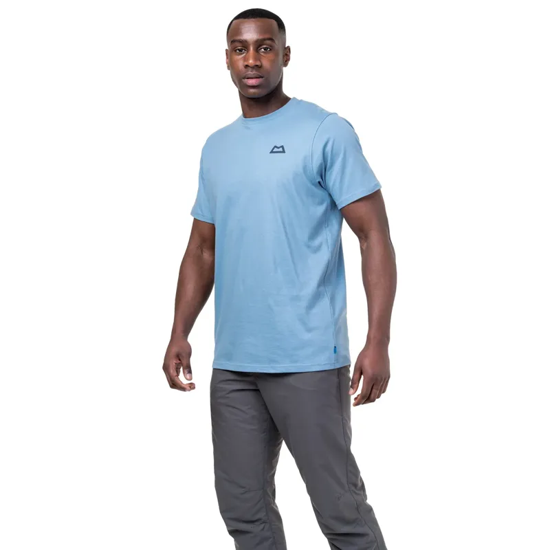 Mountain Equipment Mens Everest Tee - Ombre Blue-4