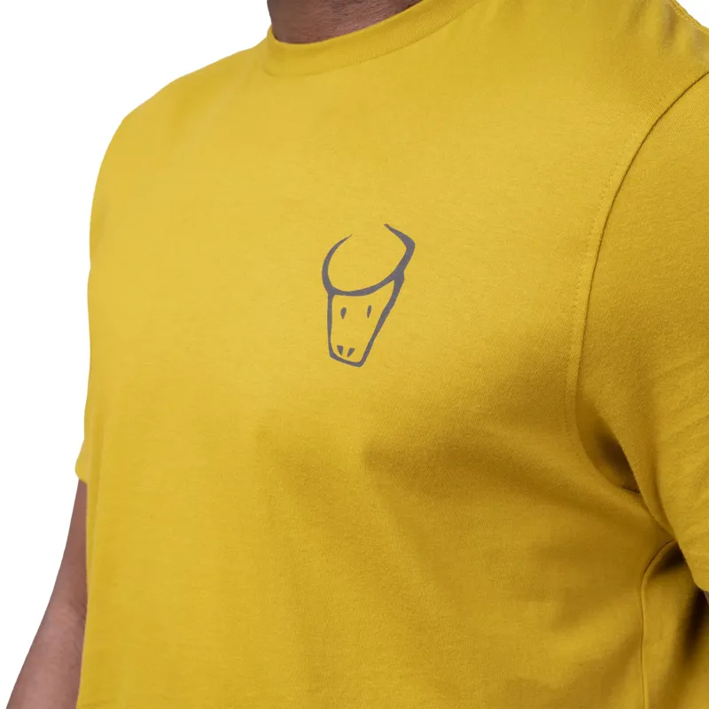 Mountain Equipment Mens Yorik On Wire Tee - Cactus-6