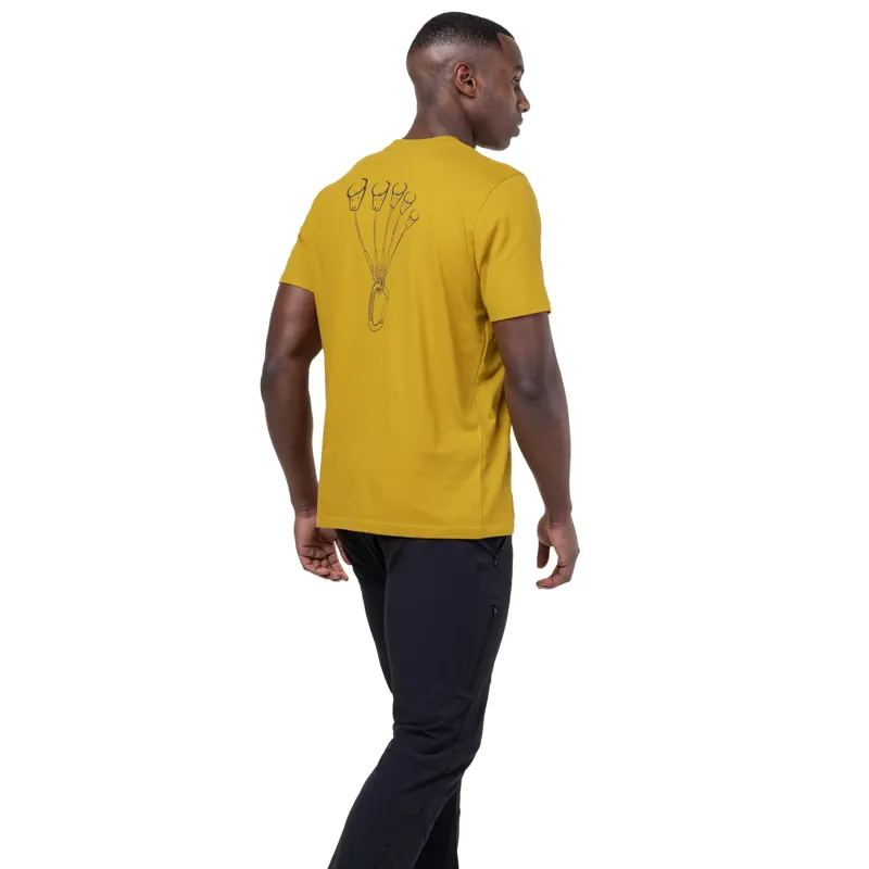 Mountain Equipment Mens Yorik On Wire Tee - Admiral Blue-3