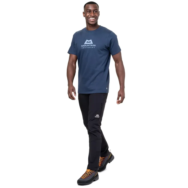 Mountain Equipment Mens Emblem Tee - Olive Oil-4