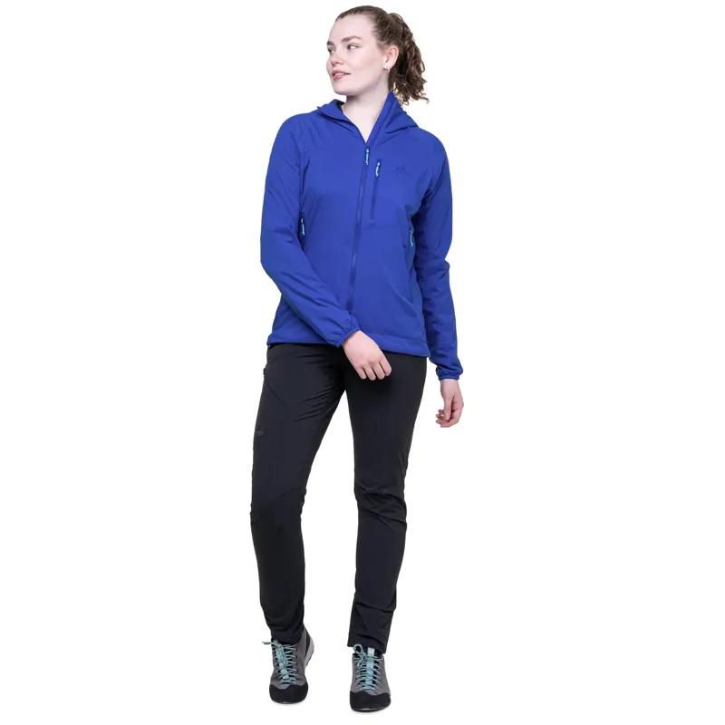 Mountain Equipment Womens Aerotherm Jacket - Blue Nights-1