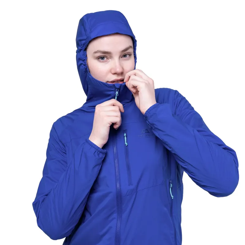 Mountain Equipment Womens Aerotherm Jacket - Blue Nights-6