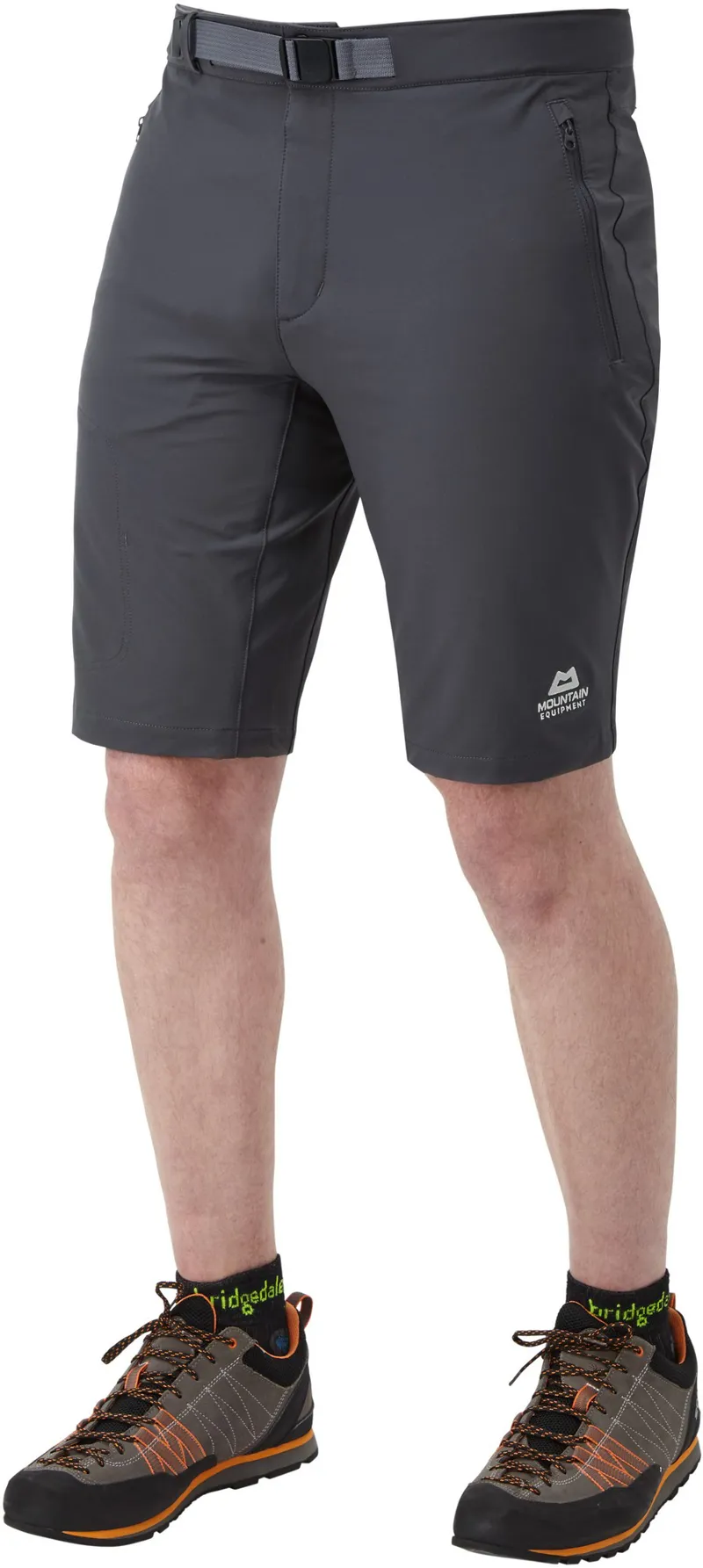 Mountain Equipment Mens Ibex Mountain Shorts - Anvil Grey-1