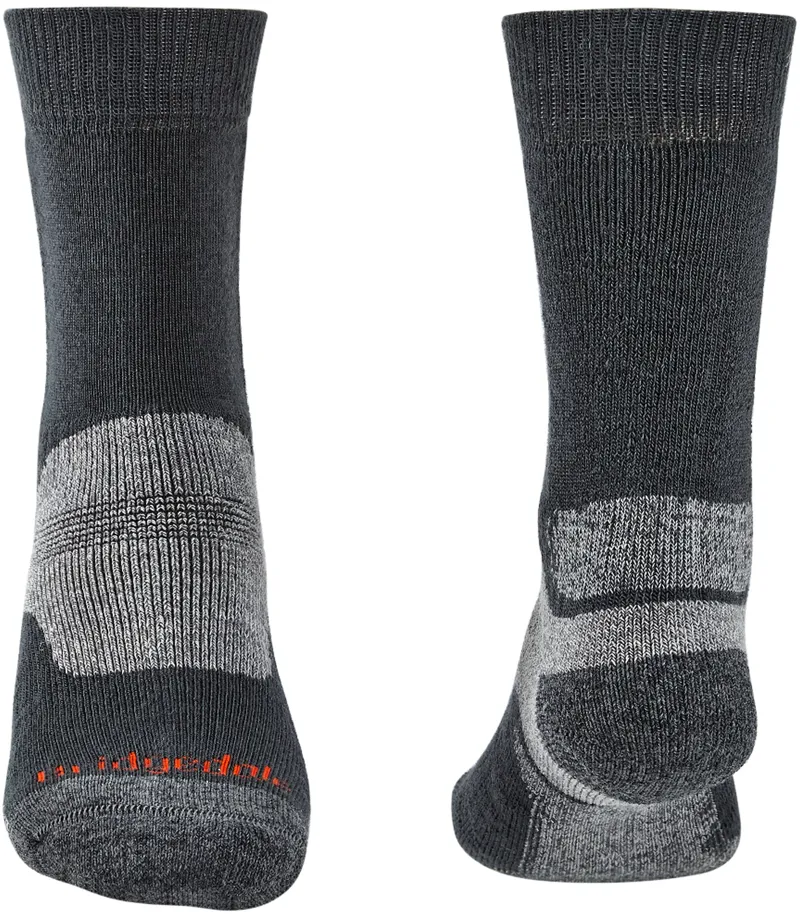 Bridgedale Mens Hike Midweight Merino Socks - Gunmetal-1