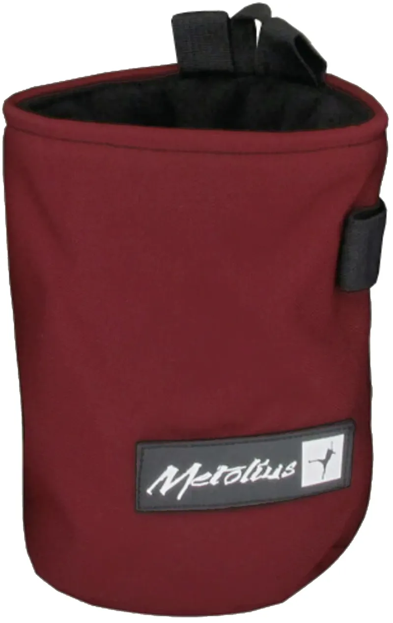 Metolius Comp Chalk Bag - Rhubarb Red