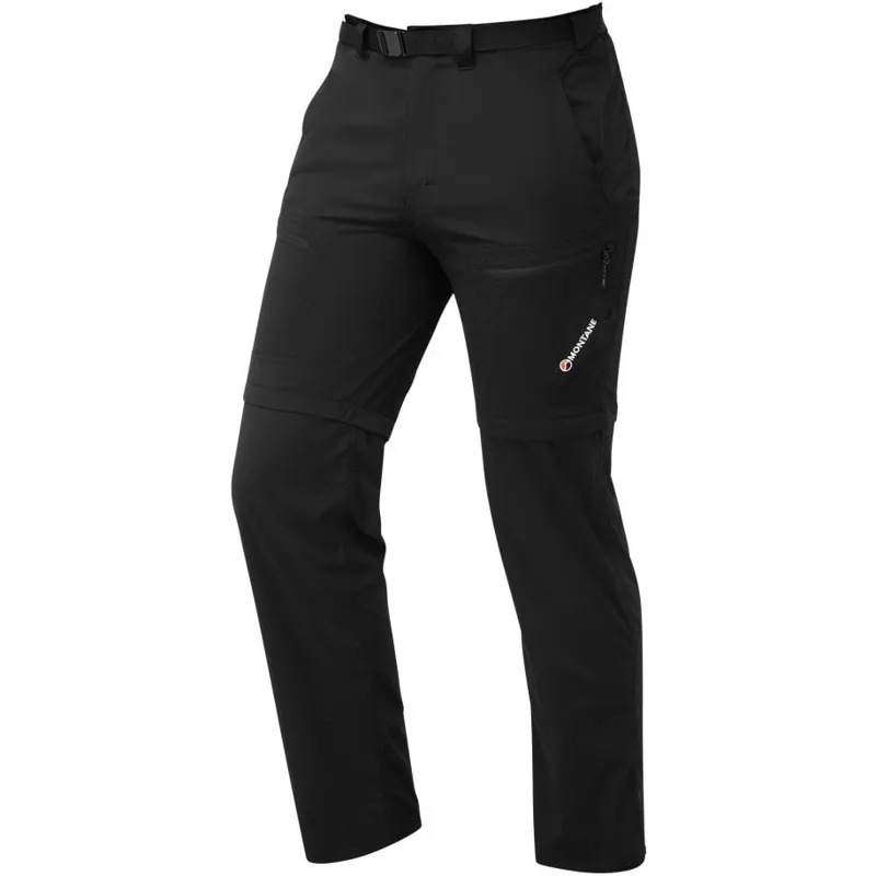 Montane Mens Terra Convertible Trousers - Black-1