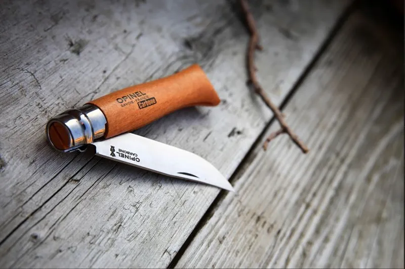 Opinel No.8 Knife - Carbon Steel-2